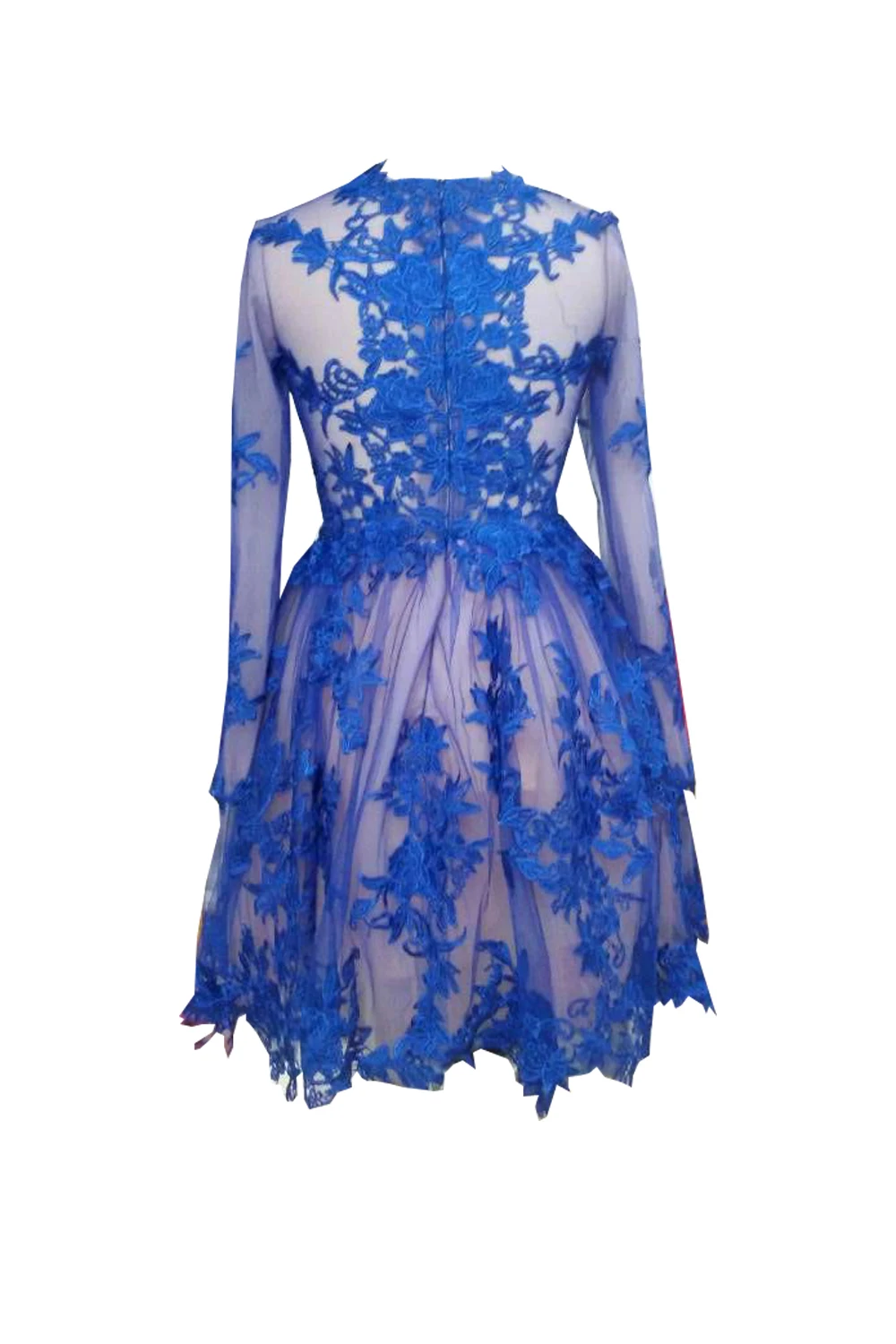 chinese dress ladies Zapaka Women Sparkly Homecoming Dress with Lace Up Back Royal Blue Tight Corset Short Cocktail Dress, Royal Blue / US8