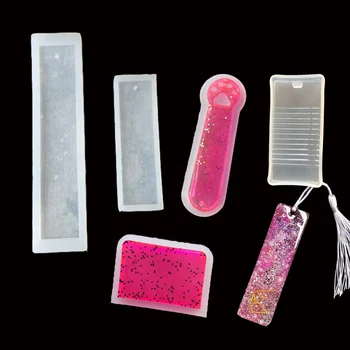 

1PC Washboard Cat Claw Bookmarks Pendant DIY Silicone Mold Dried Flower Jewelry Accessories Tools Equipments Resin Molds