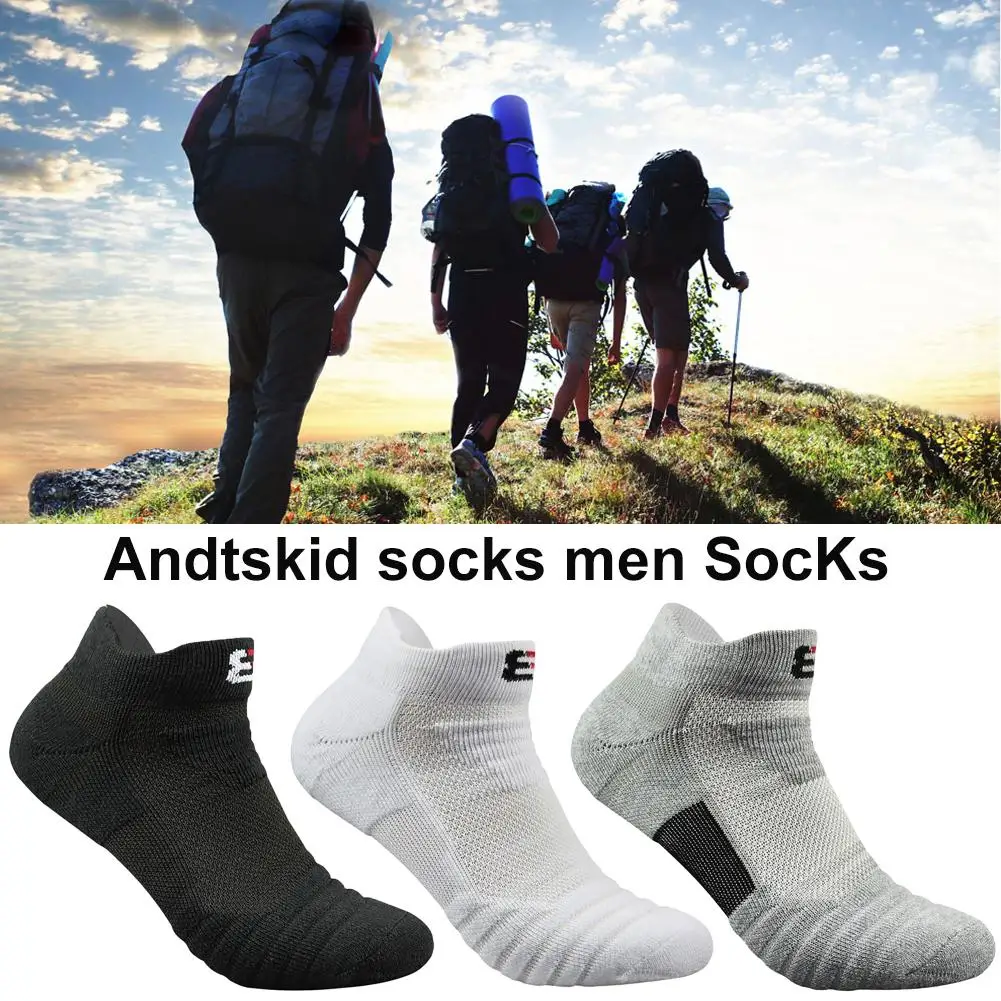 

Outdoor Sports Running Basketball Thicken Breathable Anti-Slip Men Short Socks Sports Running Basketball Anti-Slip Men Short Soc