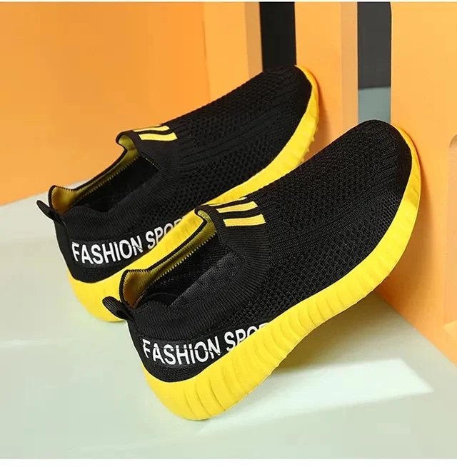 boy sandals fashion Spring Autumn Children's Sport Shoes Boy's Girl's Casual Shoes Flying Mesh Surface Breathable Cushioning Non Slip Running Shoes best leather shoes