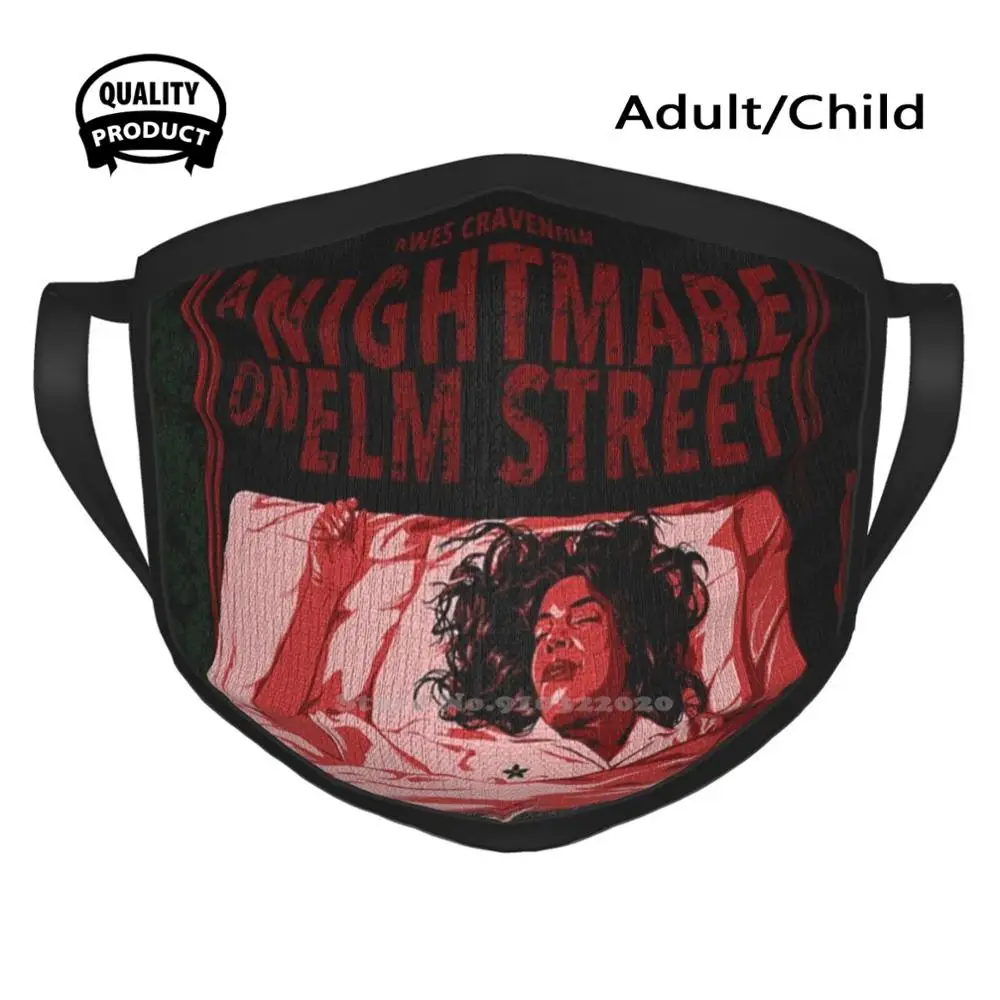 Фредди Крюгер Elm Street из дышащего хлопка уход за кожей лица маска для с &quotКошмар на