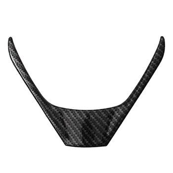 

Carbon Fiber Steering Wheel Cover Interior Steering Wheel Frame Trim for Toyota RAV4 2014-2018