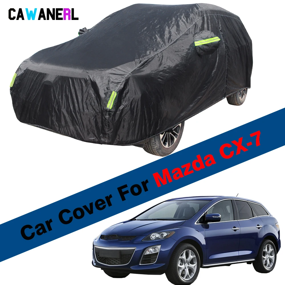 

Outdoor Car Cover SUV Sun Shade Anti-UV Snow Rain Dust Resistant Cover Waterproof For Mazda CX-7 CX7