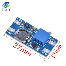 20 pces mt3608 2a max DC-DC step up módulo de potência impulsionador