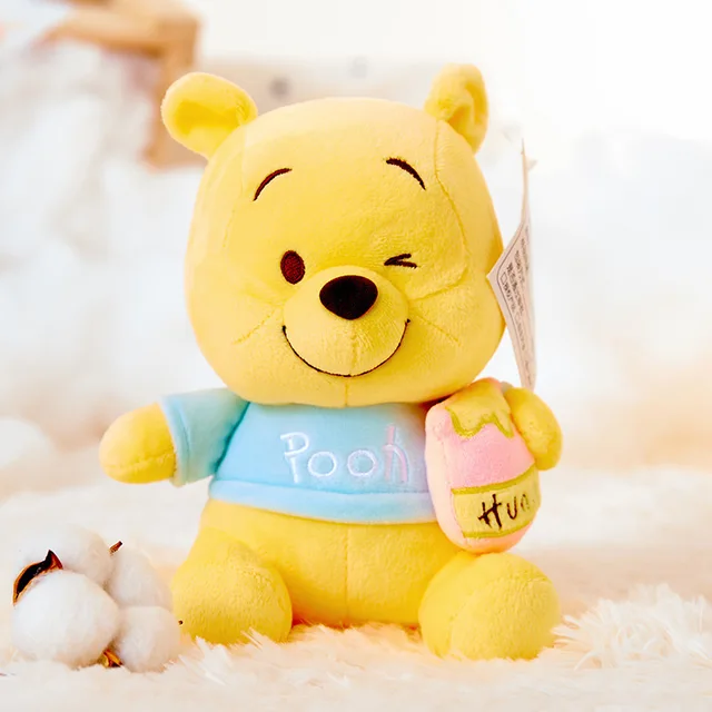 20/30cm Disney honey pot Winnie the Pooh plush toy soft and cute kawaii children's toy birthday gift boy girl
