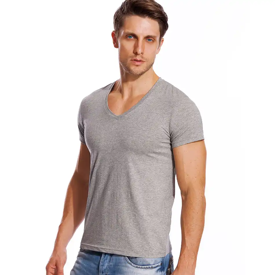stretch slim fit tee