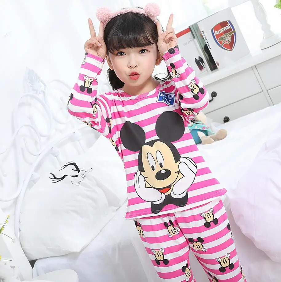 

Kids Clothes Boys Girls Pajamas Sets Children Cartoon Pyjamas Kids Sleepwear Cotton Nightwear Homewear Toddler Pijama Infantil