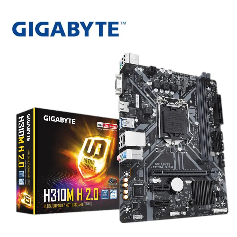 Для Gigabyte оригинальная новая материнская плата H270 Socket LGA 1151 DDR4 с поддержкой i3 8100 |