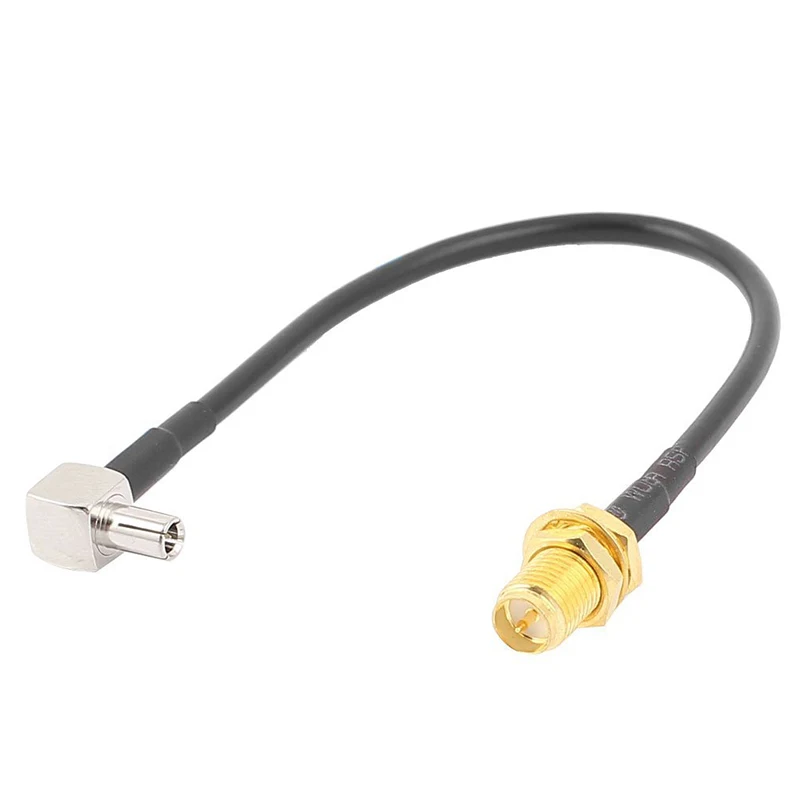 

Promotion! TS9 Male to RP-SMA-KY Female RG174 Coaxial Cable Pigtail 15cm