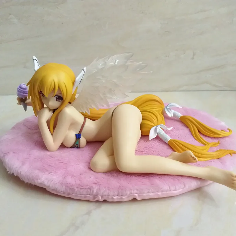 

Anime Sora No Otoshimono Astraea Swimsuit Ver PVC Action Figure Collectible Model doll toy 19cm