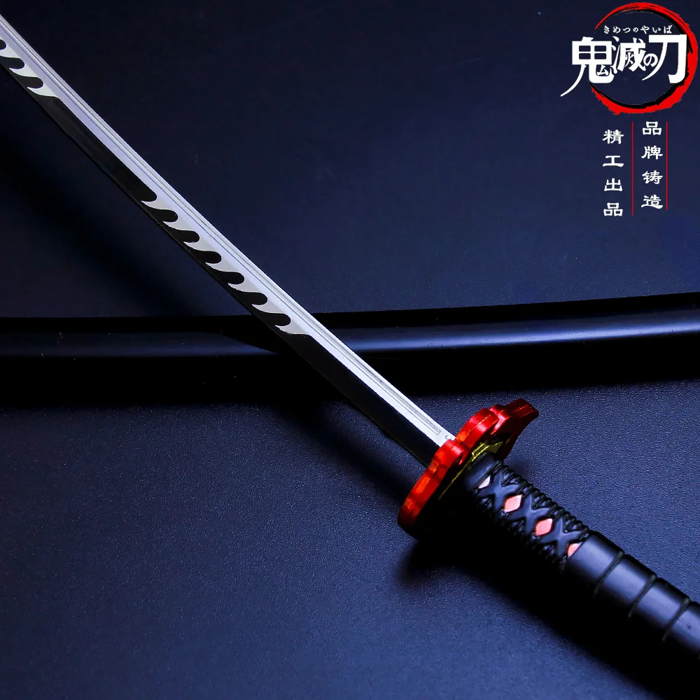 Cosplay&ware 255mm Anime Demon Slayer Cosplay Props Kimetsu No Yaiba Kamado Tanjirou The Katana Wheel Sword With Sheath Decoration -Zentai shop online Hc5e59c07125c46e788f1a2ebf2f74603X.jpg