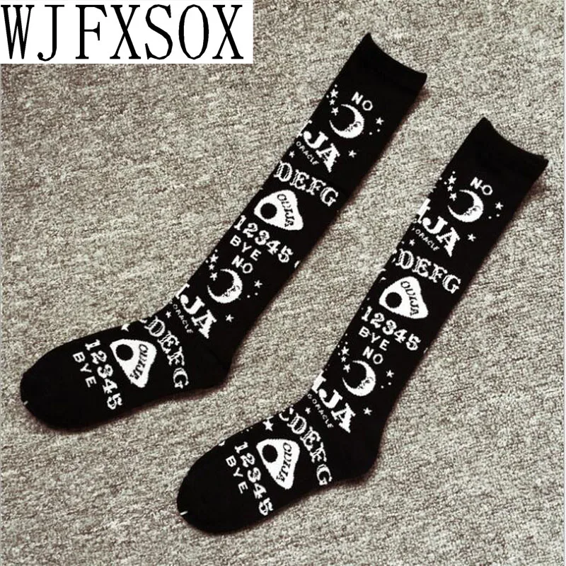 WJFXSOX новый черный мультфильм для женщин носки девочек без пятки из дышащего и