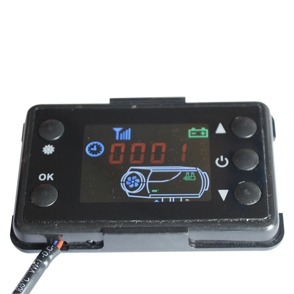 Прочный термостат автомобильные аксессуары практичный монитор переключатель воздушный Нагреватель контроллер легко установить ЖК-дисплей портативная Замена
