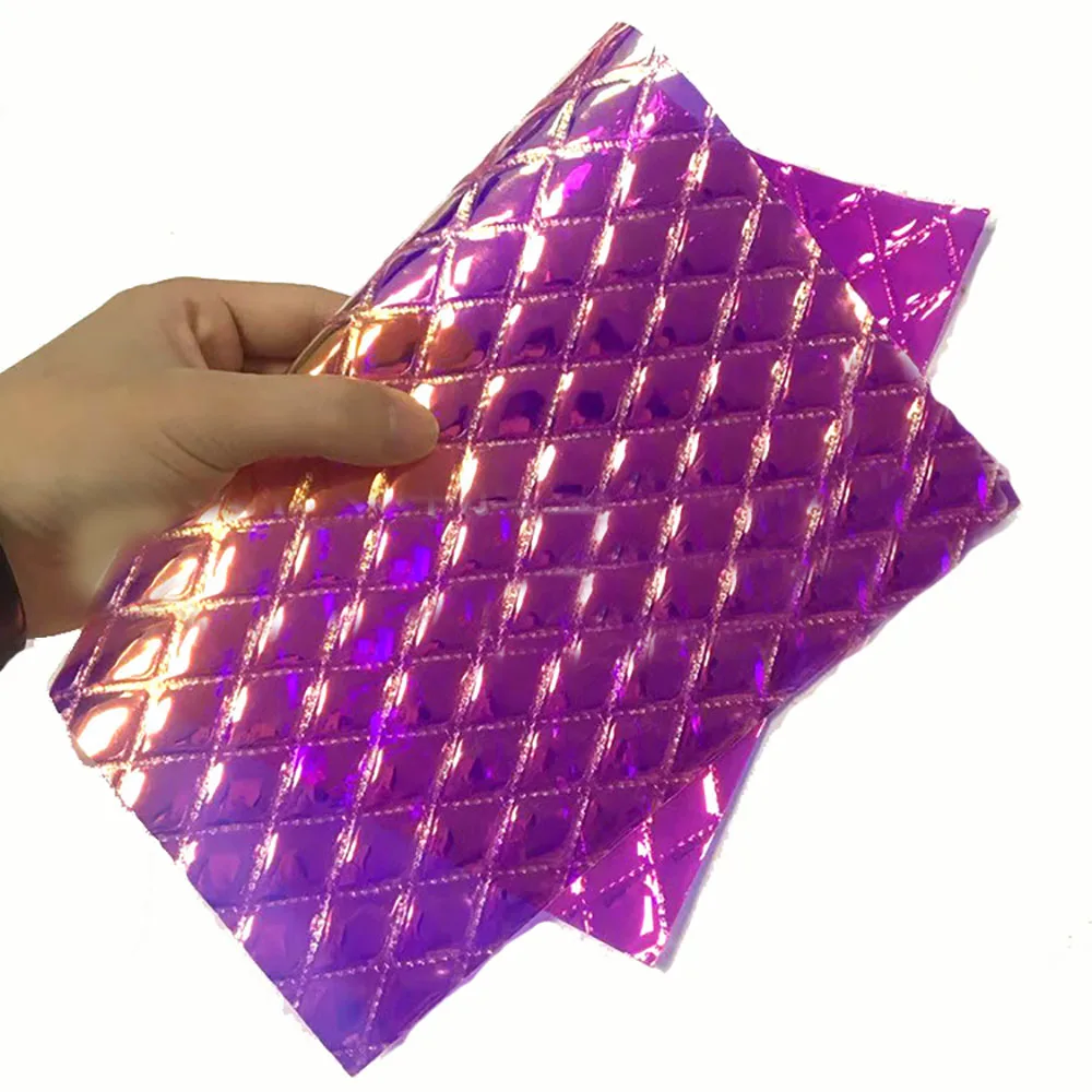 Lychee Life 29x21 см тиснение искусственная кожа A4 разноцветные ПВХ ткань DIY Ручная работа швейные принадлежности для одежды украшения - Цвет: 9