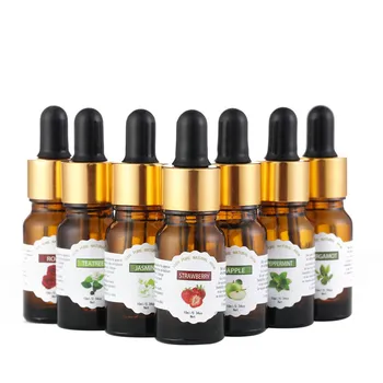 

10ml Humidifier Essential Oil Dropper 12 Kinds of Essential Oils for Aroma Diffuser Air Humidifier Aromatherapy Water-soluble