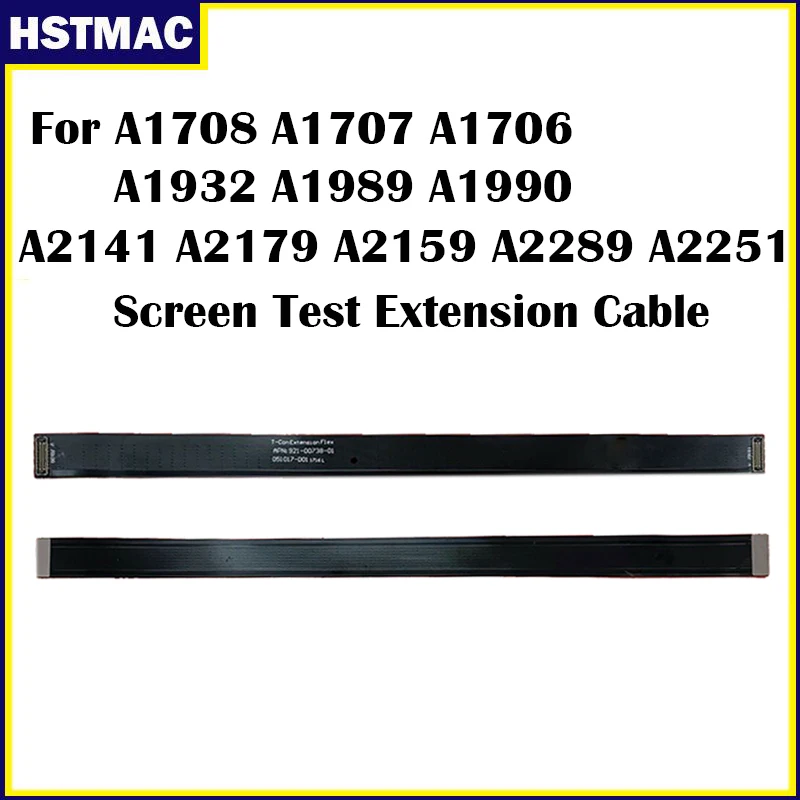 Per Macbook Pro A1706 A1707 A1708 A1932 A1989 A1990 A2141 A2179 A2159 A2289 A2251 Screen Display Lcd Testato Di Estensione Del Cavo Della Flessione