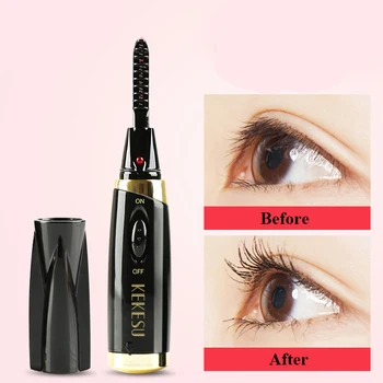 

New Mini Electric Eyelashes Curler Heated Eyelash Long-Lasting Electric Ironing Eyelash Curler Device For Beauty Gift