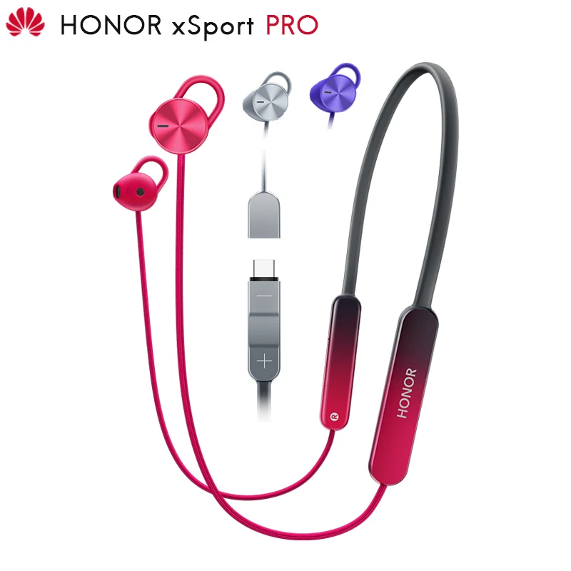 Беспроводные наушники Huawei Honor xSport PRO оригинальные с шейным ремешком Bluetooth 5 0