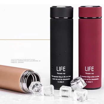 

Insulated Cup High-grade Business Men and Women 304 Stainless Steel Filter Water Cup Tea Cup Student Straight 500ml Cup