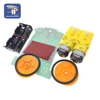 Kit de bricolage D2-1, ligne de suivi intelligente, Kit de voiture intelligente, moteur TT, Kit de bricolage électronique, patrouille intelligente, pièces automobiles, bricolage électronique ► Photo 3/6