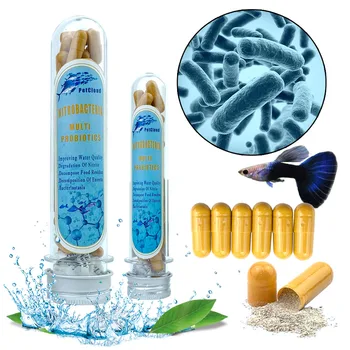 

Aquarium Nitrifying Bacteria Fish Tank Bacterias Nitrificantes Capsule Live Nitrify Biological Filtration Aquarium Cleaning Tool