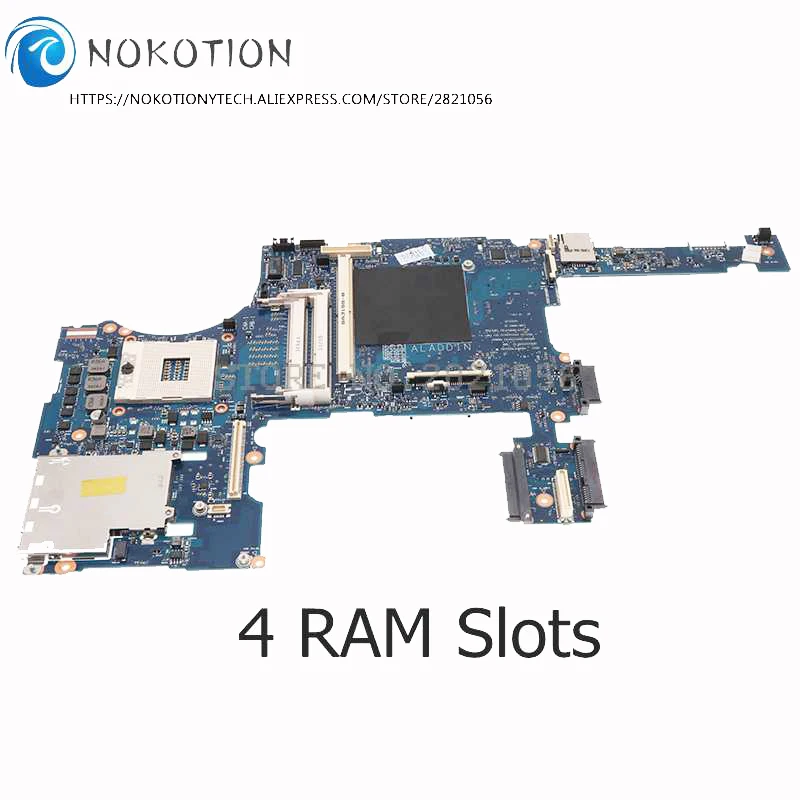 To grader At håndtere forfængelighed Nokotion For Hp Elitebook 8770w Laptop Motherboard 688746-001 688746-601  Ddr3 4 Ram Slots With Graphics Slot - Laptop Motherboard - AliExpress