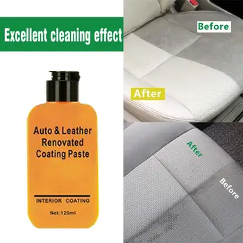 

120ml Automobile Car Interior Leather Renovated Coating Paste Maintenance Agent