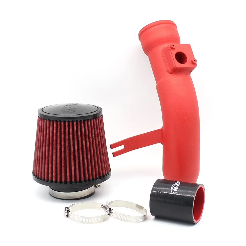 Car Air Filter Induction Kit High Flow Bent Stretch Tube Induction Tube