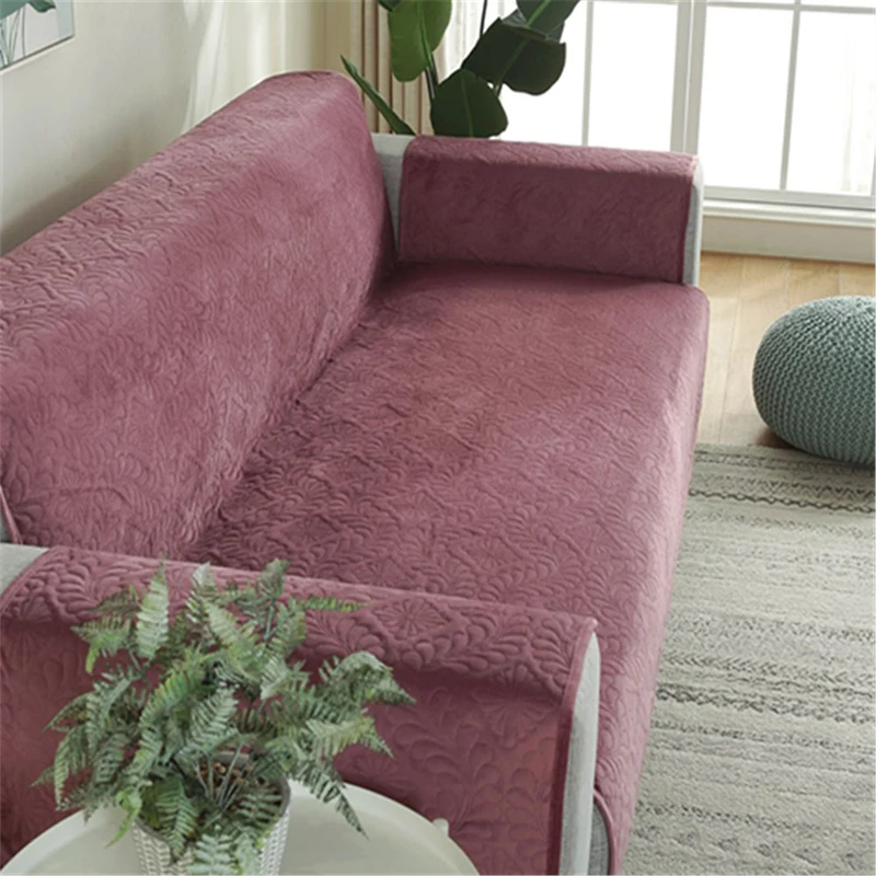 

Nordic Solid Color Sofa Chair Cover Pet Dog Cat Couch Protector Mat Washable Removable Armrest Slipcovers for 1/2/3 Seater Sofas