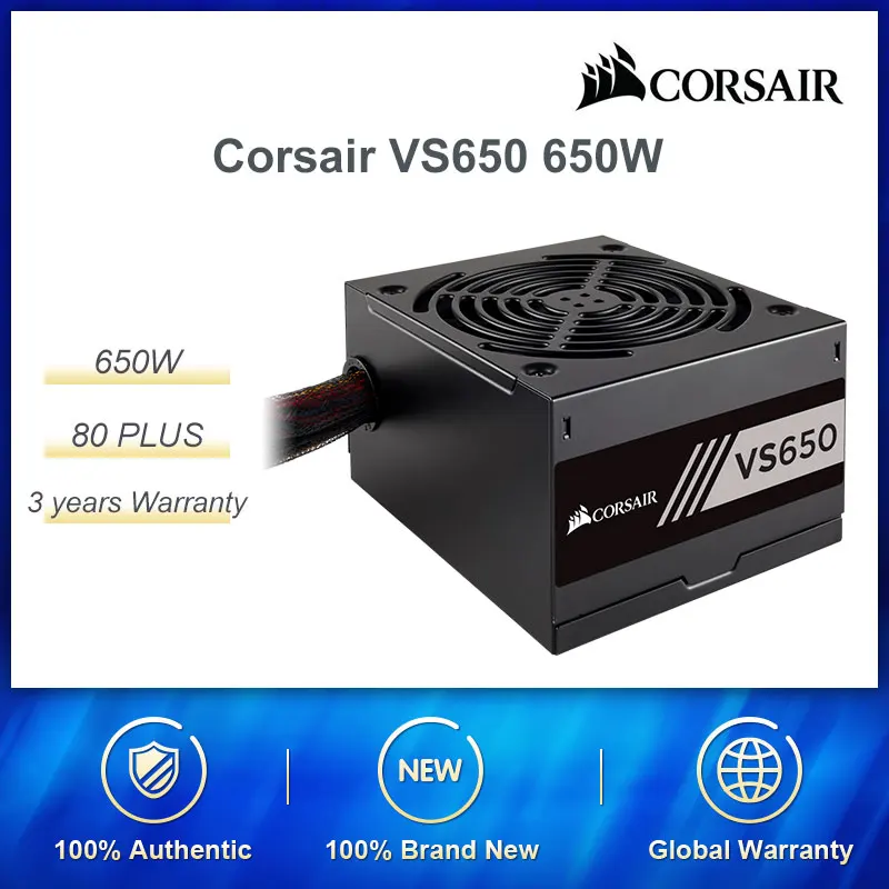 Блок питания Corsair VS650 650 Вт