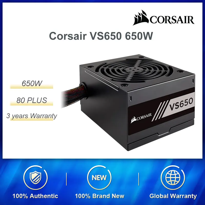 Corsair VS650 650W Watt Power SupplyPC Power Supplies AliExpress