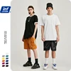 INFLATION 2022 Summer New T-Shirt Men 100% Cotton Solid Color Casual t shirt Basics O-neck Loose Fit Plus Size Male Tee 1000S20 ► Photo 3/6