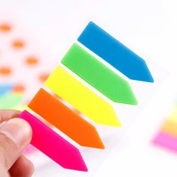 100 Sheets Fluorescence Self Adhesive Memo Pad Sticky Notes Bookmark Marker Memo Sticker Paper Student Office Supplies wholesale