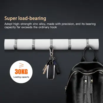 

Solid Wood Hook Invisible Hanger Row Hook Hanger Pine Wall Hanger Creative Space Saving Wall Hook