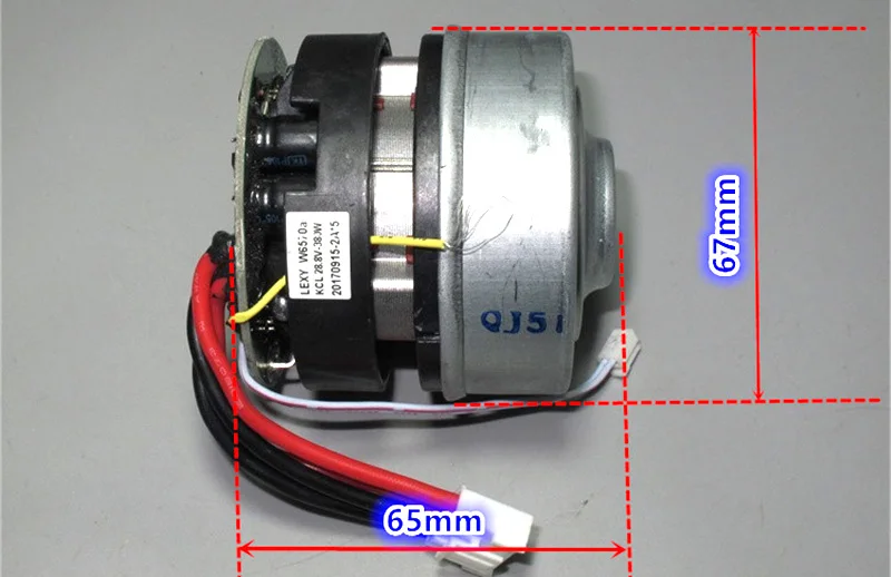 DC18-24V 320W 3 фазовый бесщеточный воздушный нагнетатель 100000 rpm Высокий Скорость мотора пылесоса DIY Опрыскивание пестицидом вентилятор