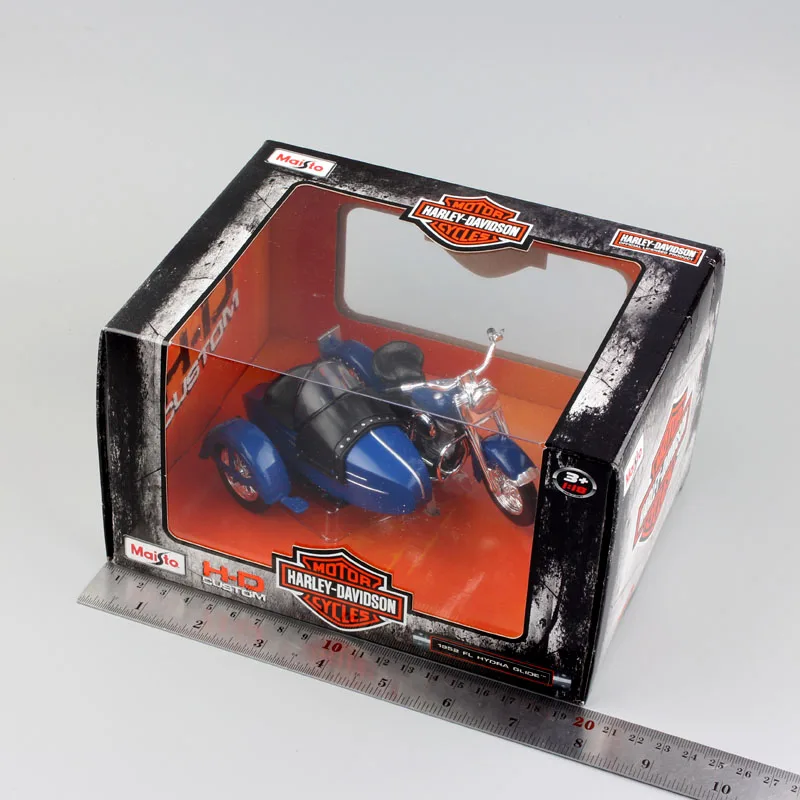1/18 maisto маленькая игрушка с чешуей классика 1952 FL HYDRA GLIDE мотоциклетная коляска литая под давлением модель мотоцикла модель велосипеда игрушки сувенир