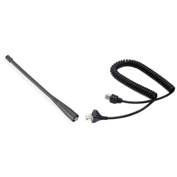 

Walkie Talkie for BaoFeng Uv-5R Antenna SMA-Female UHF/VHF 136-174/400-520 MHz for UV5R UV-82 GT-3 & 8 Pin Replacement Speaker M