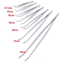 Tweezers Clip-Tool Medical-Repair-Tools Aquarium Clear Stainless Steel Hot Elbow Multifuctional