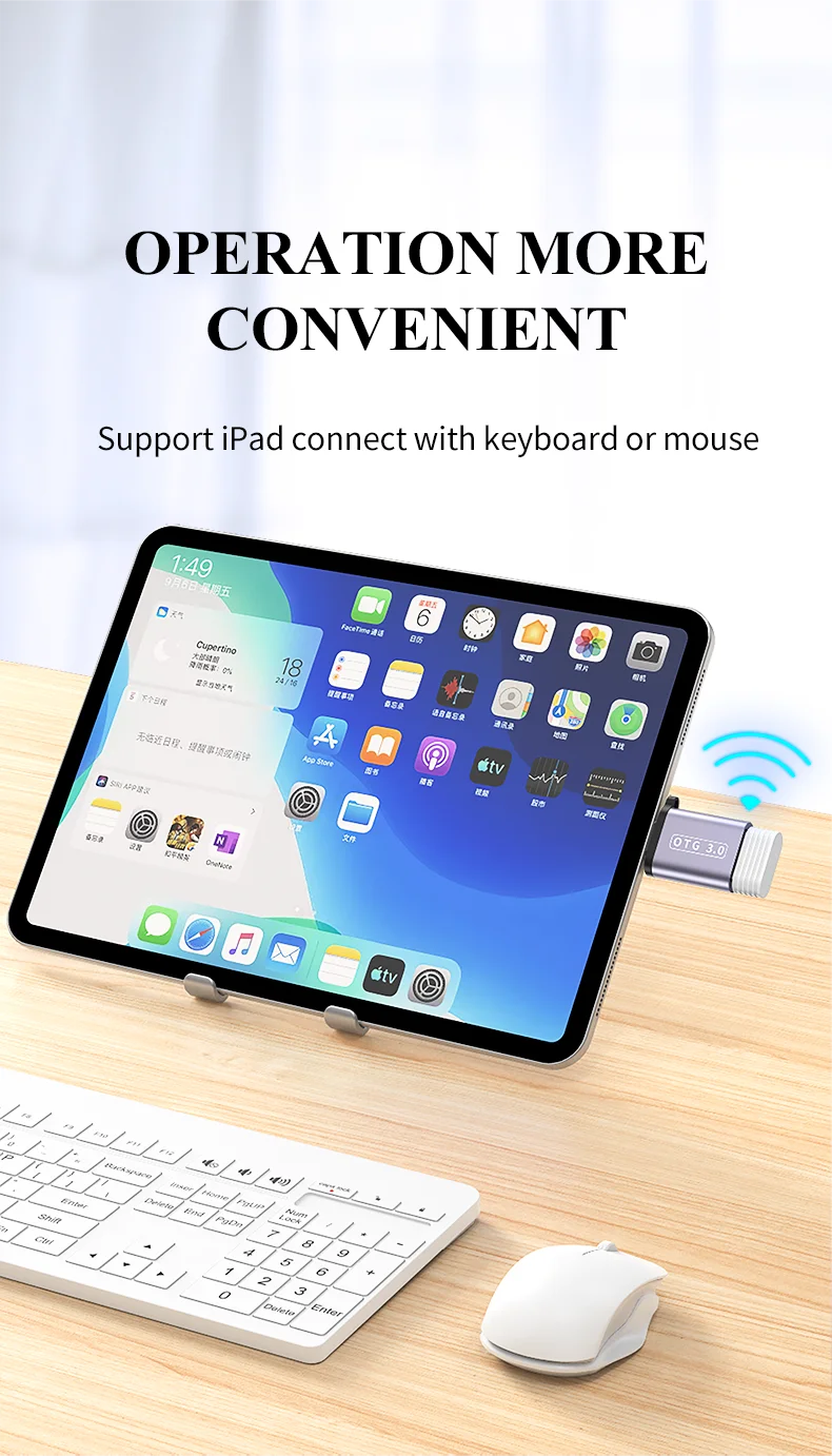 XUNJI Type C To USB Adapter Otg USBC Male To USB 3.0 Female Converter For Macbook Samsung Xiaomi iphone to type c adapter