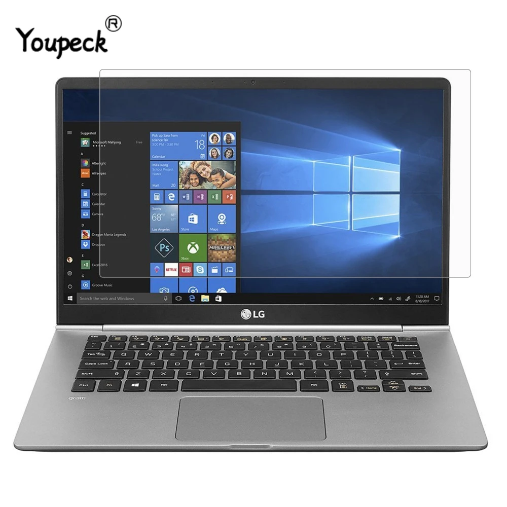 YOUPECK 14-дюймовая планшетофон для LG gram универсальная HD кристально чистая Защитная