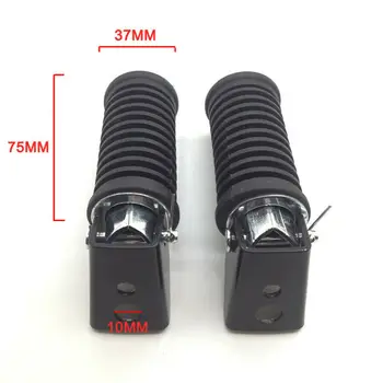

Dirt Bike Front Rubber Foot Pegs Fat Accessories Non-slip Left & Right New