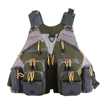 

Outdoor Sport Photography Fishing Adjustable Breathable Multi-pocket Vest Backpacks Men and Women Backpack*