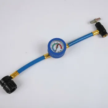 

Car Air Conditioning Accessories AC R134A Refrigerant Recharge Measuring Hose with Gauge