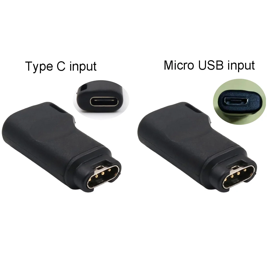 Convertitore Di Carica Da Tipo C / Micro Usb Femmina A 4Pin Per-Garmin Fenix 5/5S/5X/6 Forerunner 45/45S/245/245M/935 Smart Watch X6Hb