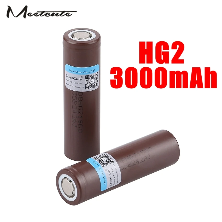 18650HG2 3,6 V 3000mAh аккумуляторная батарея высокой разрядки 30A большой ток для LG электронная сигарета мощность батареи