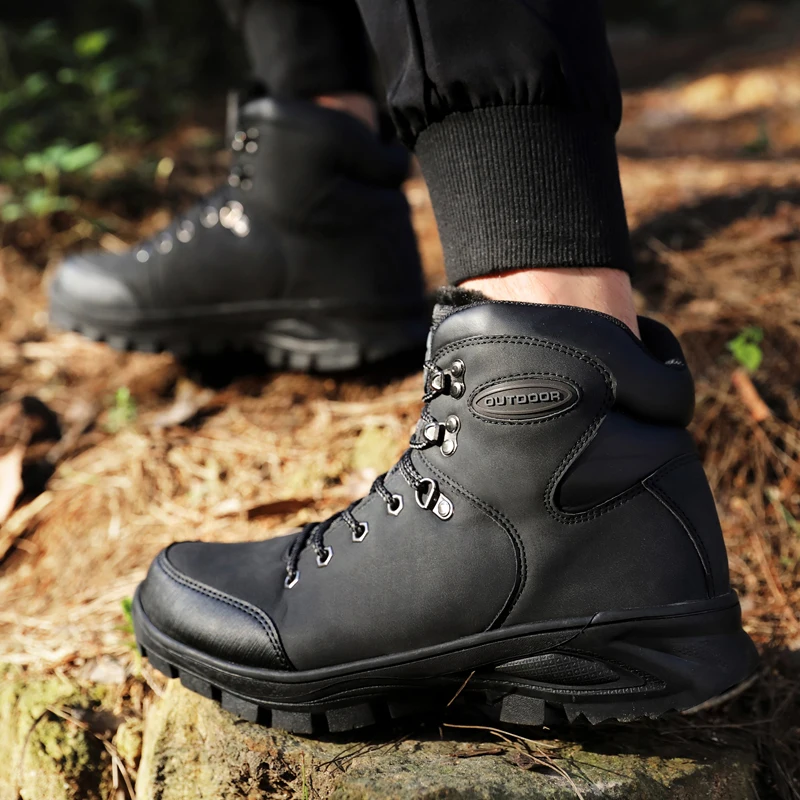 Men Boots for Winter Snow Boot warm shoes hot sale plus size casual style shoes DD415