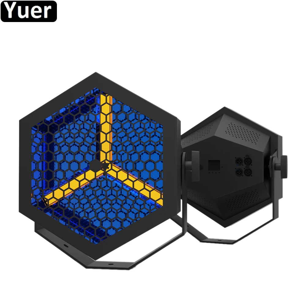 4 шт./лот светодиодная Супер ретро вспышка 3x60 Вт RGB 48*0 5 Светодиодная панель DMX 512