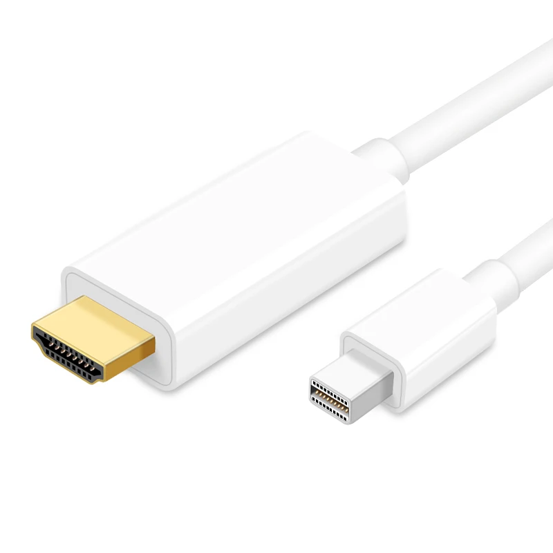 Мини дисплей порт к HDMI кабель мини DP Thunderbolt Дисплей 4 адаптер переключатель для