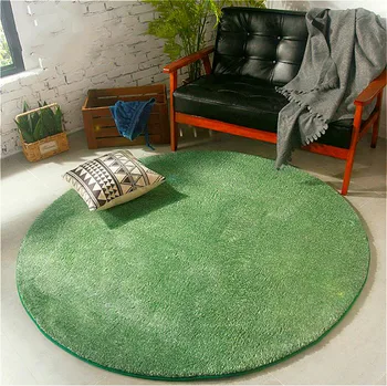 

Solid Large Soft Shaggy Round Carpet for Living Room Warm Plush Floor Rugs Fluffy Mats Kids Room Super Thick Area Rug Kilim Mats