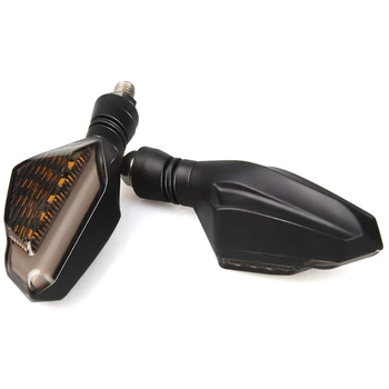 

Motorcycle Turn Signal Lights, Universal Led Front Rear Indicator Blinker Daytime Running Lights for Honda Kawasaki Yamaha Suzuk
